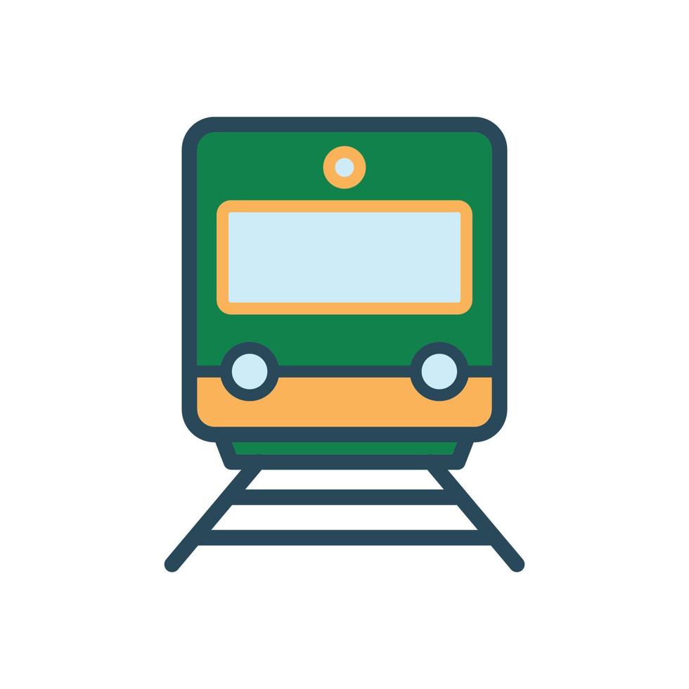 tren icono diseño vector