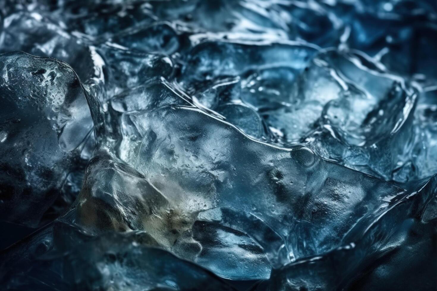 Abstract Glazier Ice Frozen Texture Background with photo