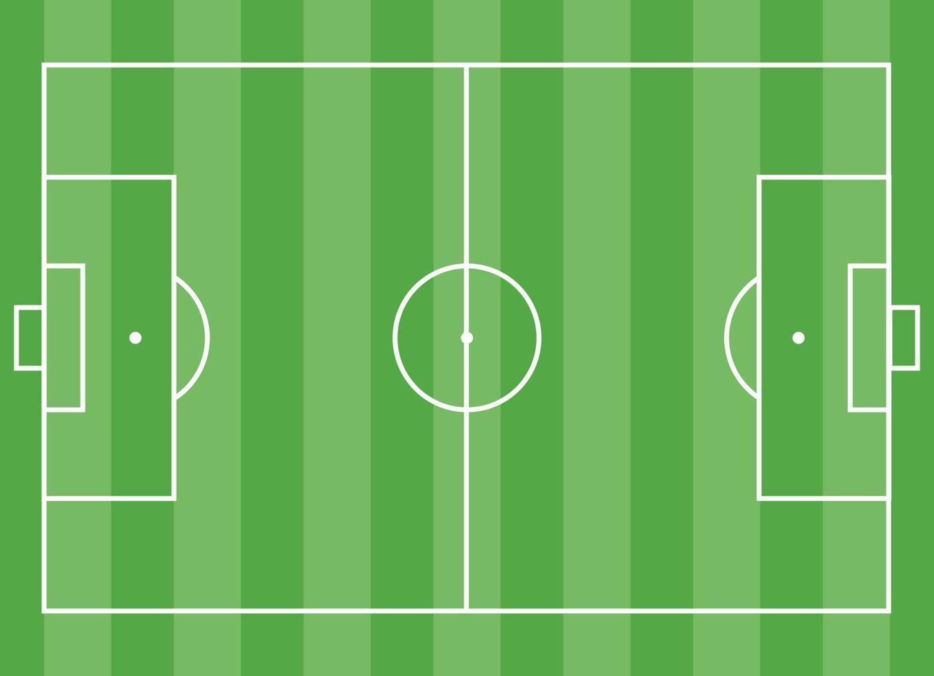 Soccer Field The Illustration vector