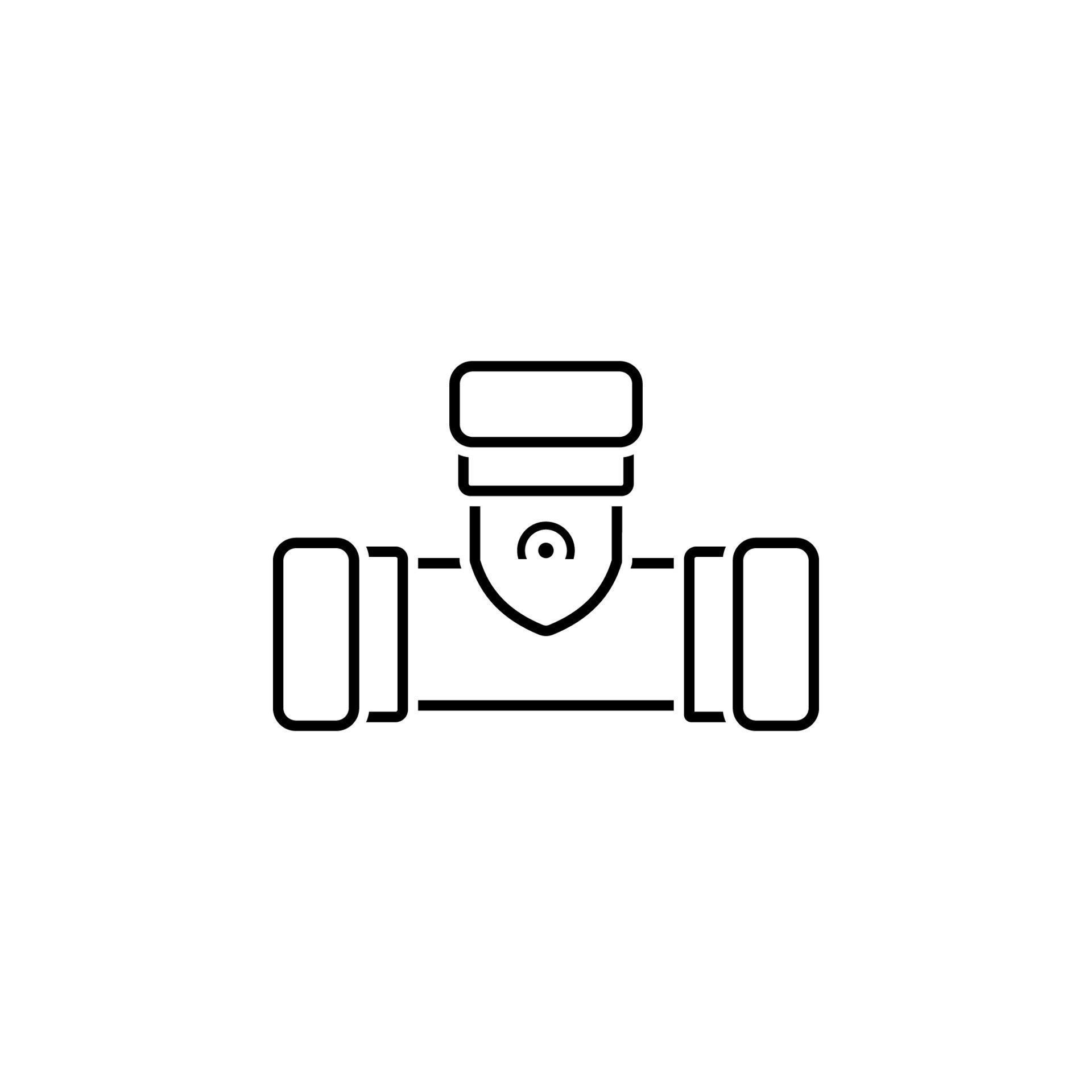 copper, fitting plumbing vector icon illustration 23023349 Vector Art