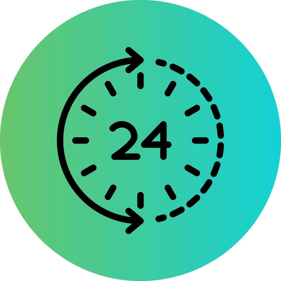 horas vector icono diseño