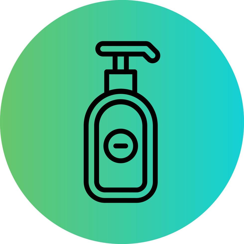 Hand Sanitizer Vector Icon Design