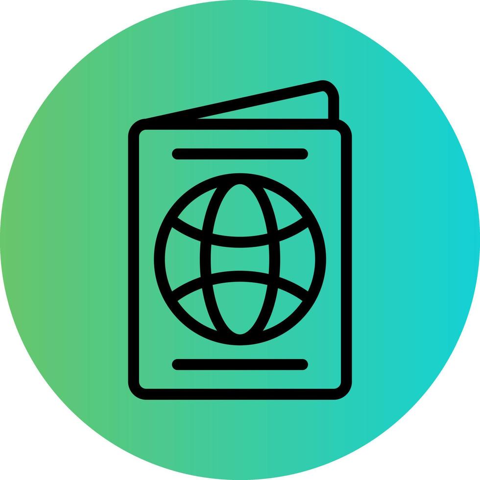 Passport Vector Icon Design