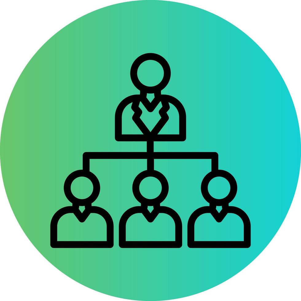 Organization Vector Icon Design
