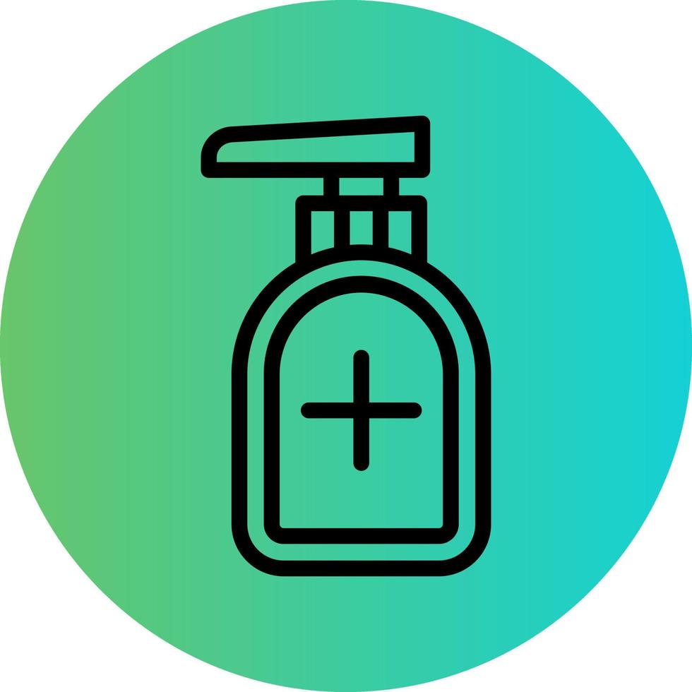 Hand Sanitizer Vector Icon Design