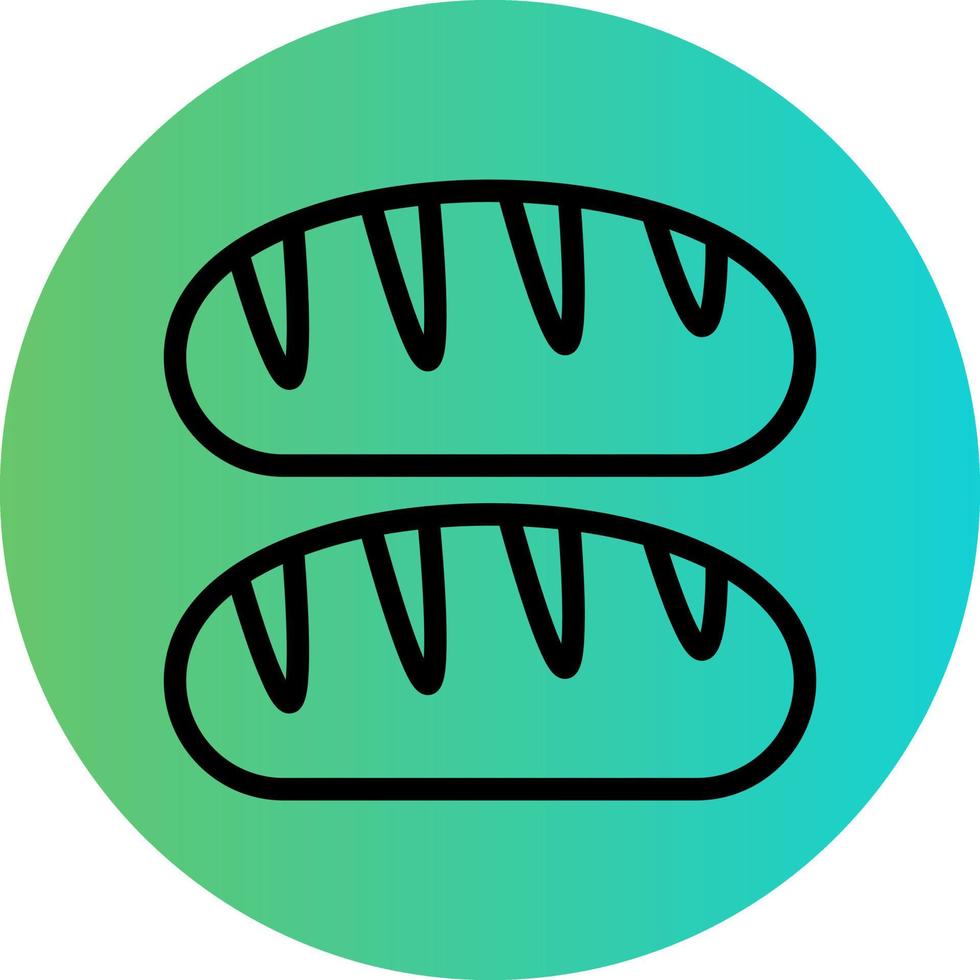Loaf Vector Icon Design
