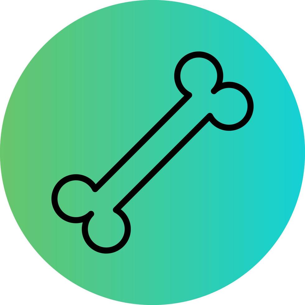 Bone Vector Icon Design