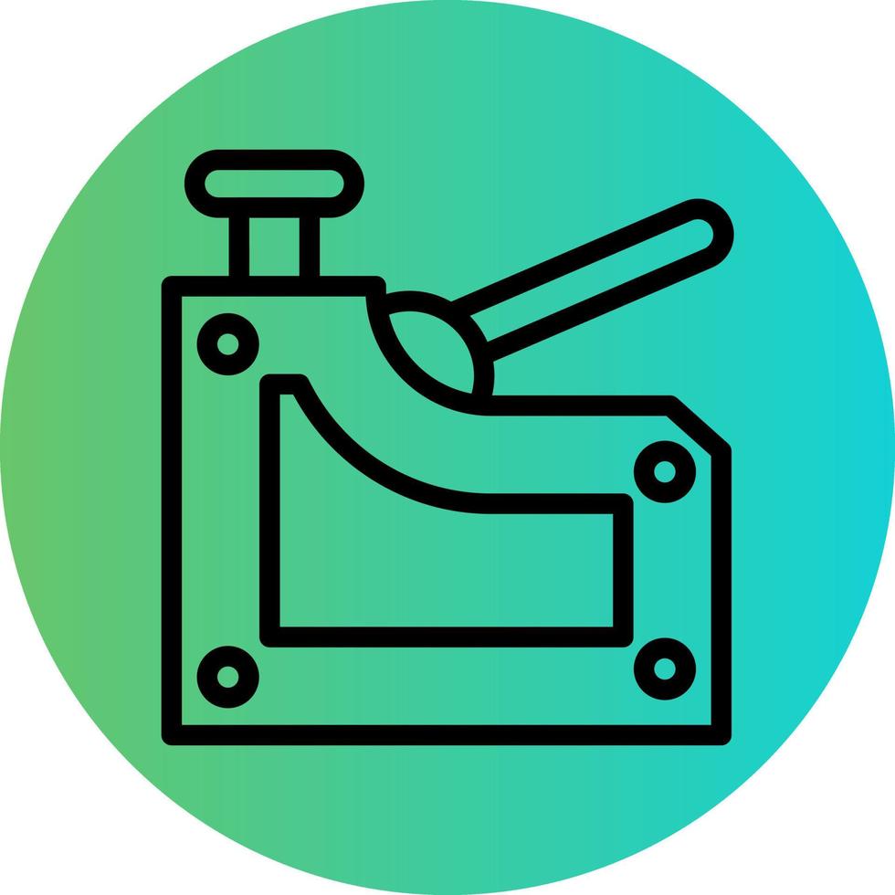Tacker Vector Icon Design