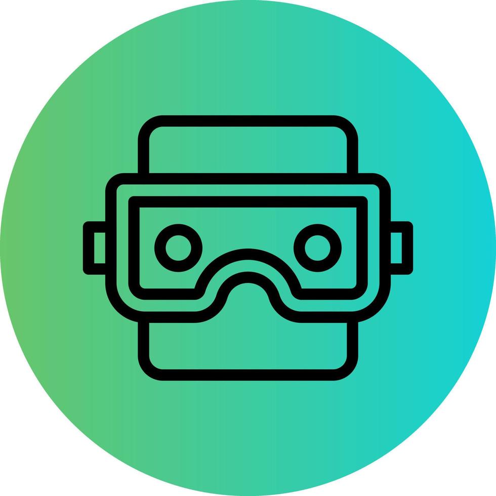 Stereoscopic Vector Icon Design