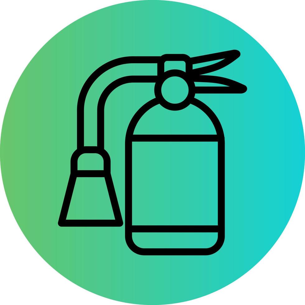 Fire Extinguisher Vector Icon Design