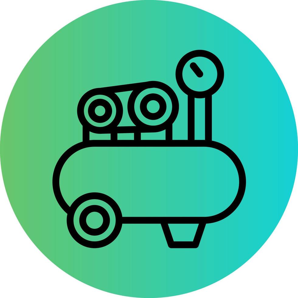 Compressor Vector Icon Design