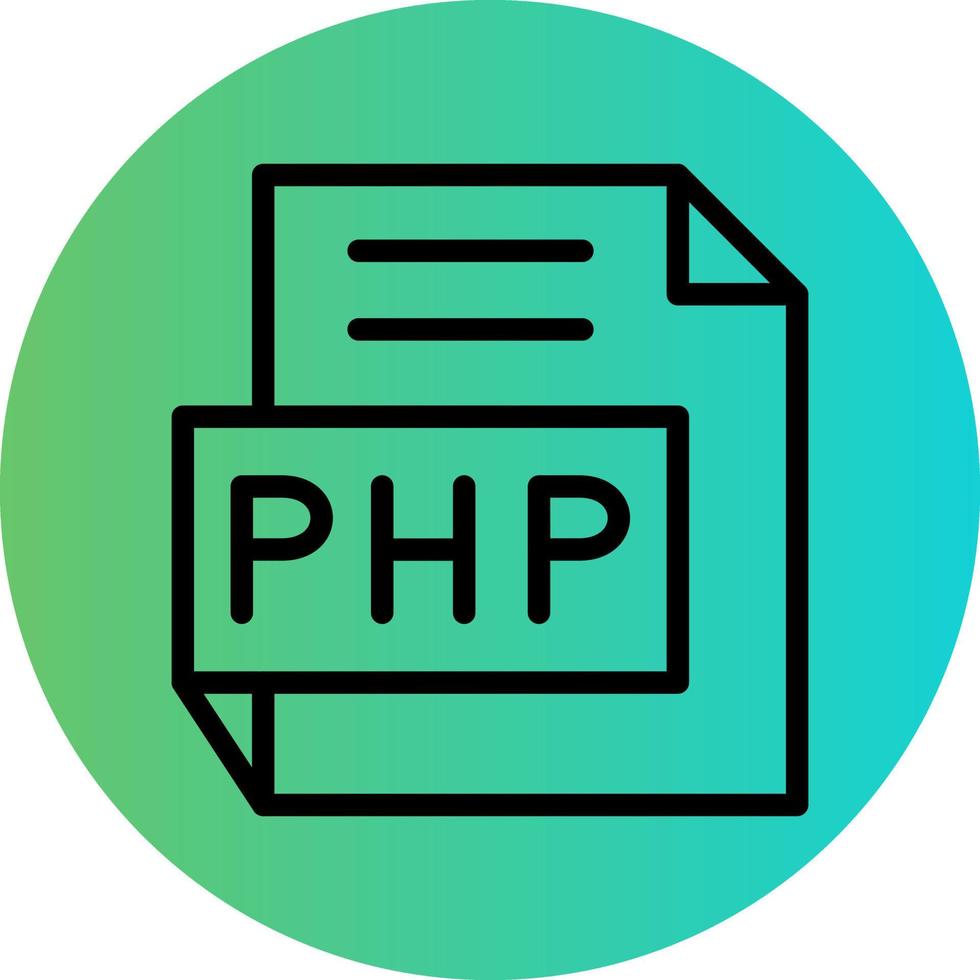 PHP Vector Icon Design