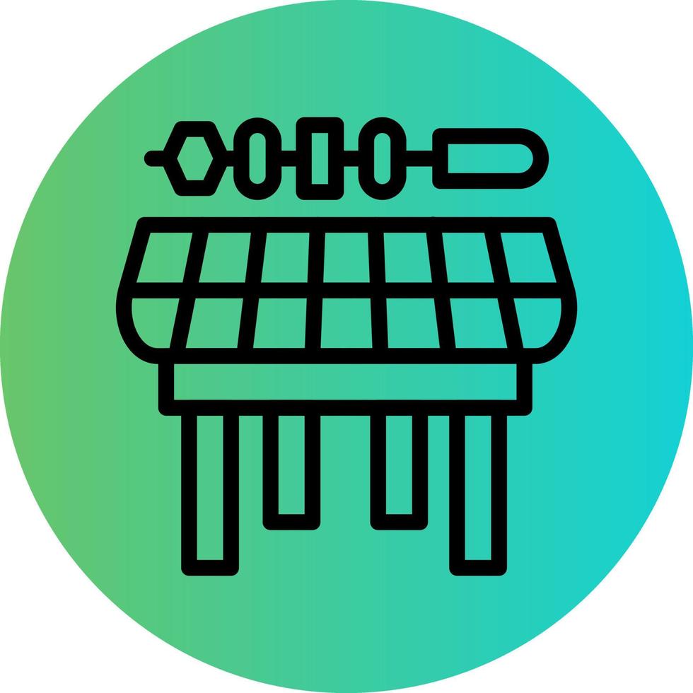 Barbecue Vector Icon Design