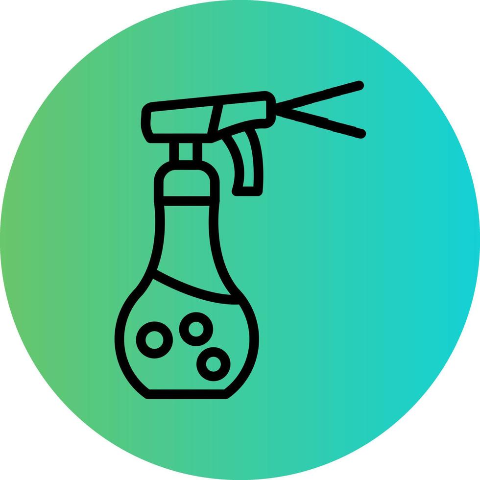 Water Spray Vector Icon Design