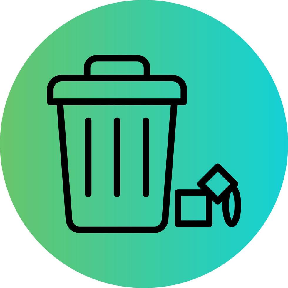 Waste Vector Icon Design
