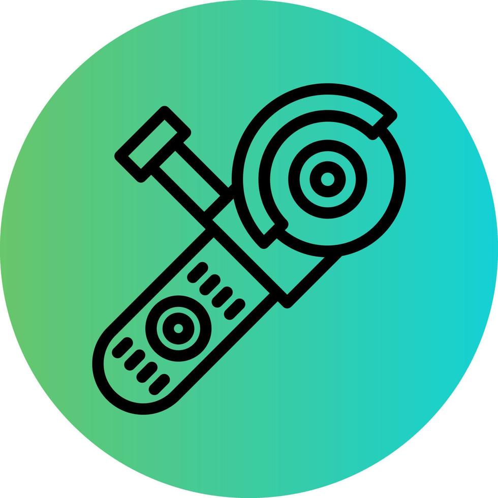Grinder Tool Vector Icon Design
