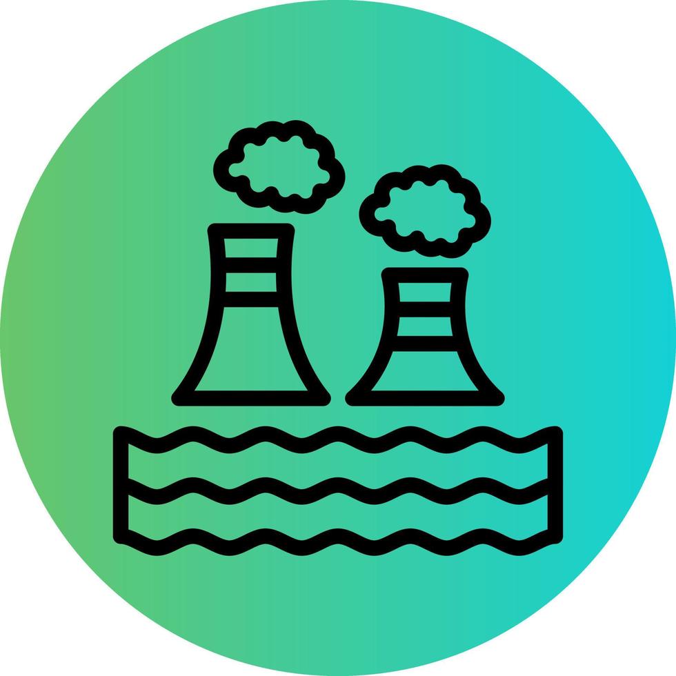 Geothermal Energy Vector Icon Design