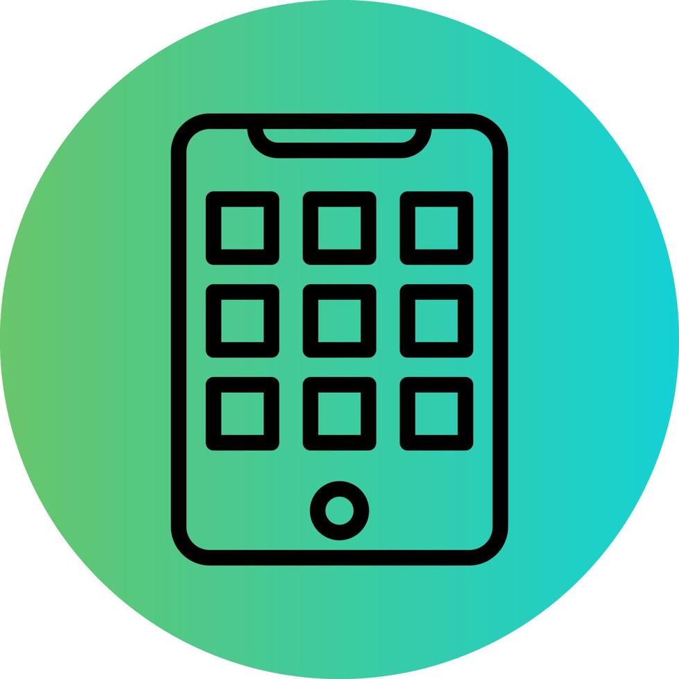 Tablet Vector Icon Design