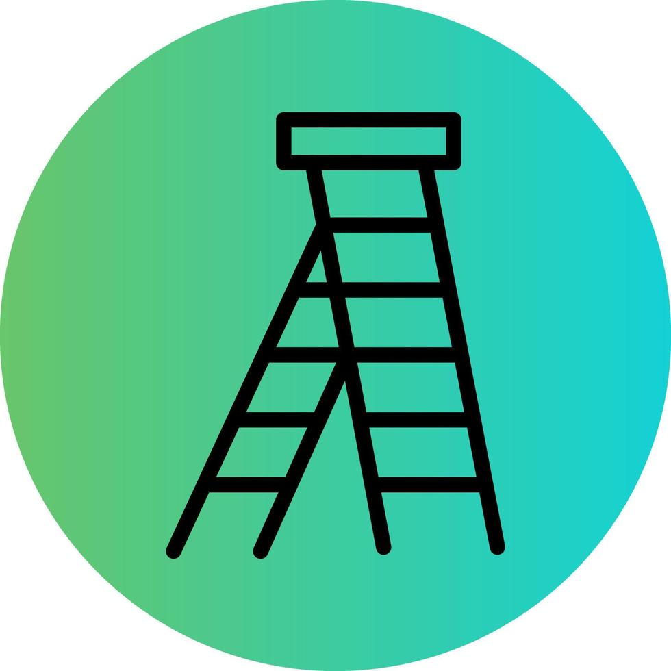 Ladder Vector Icon Design