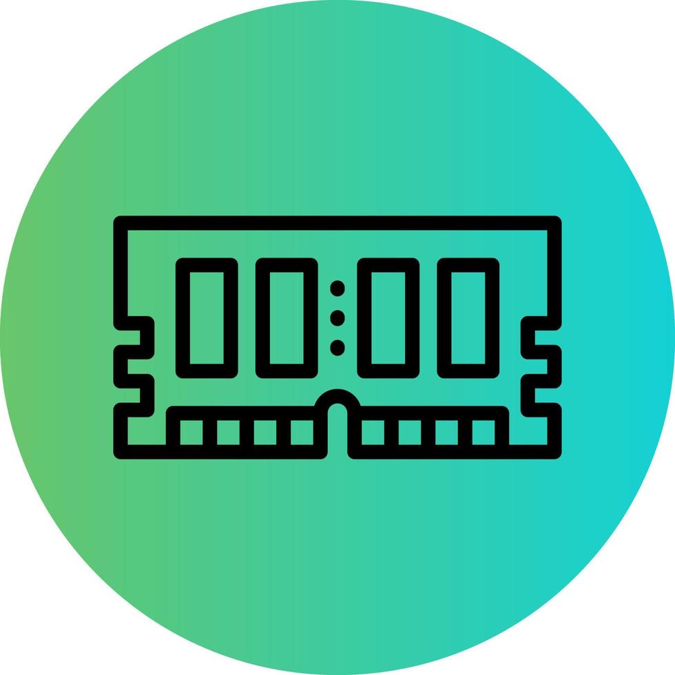 RAM Vector Icon Design