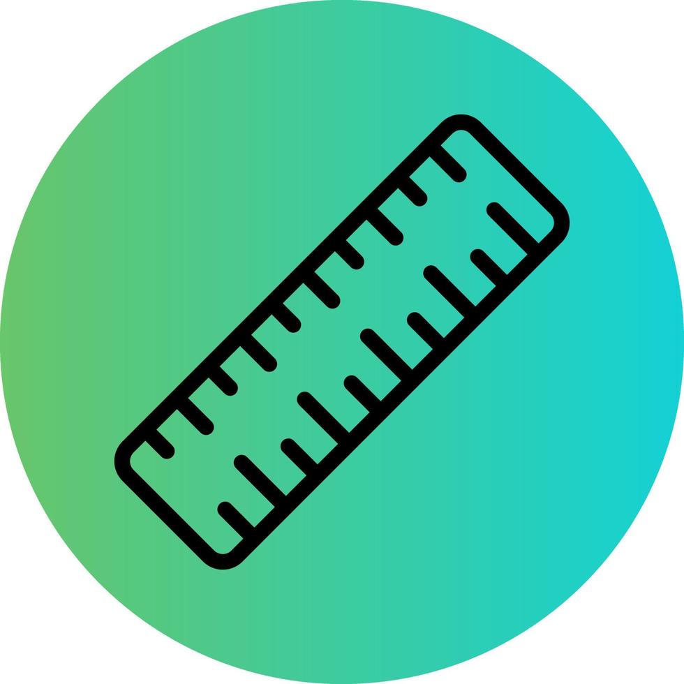 Ruler Vector Icon Design