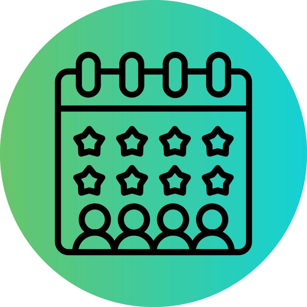 Event Vector Icon Design