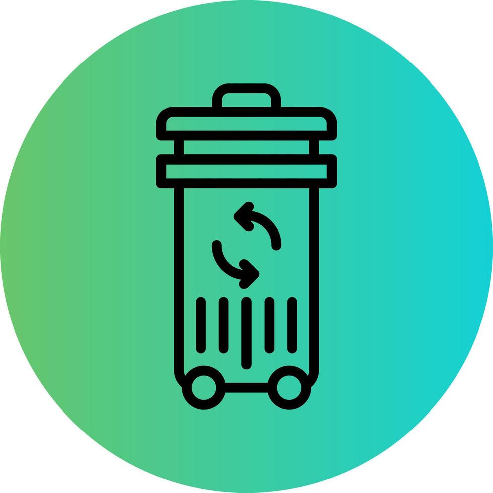 Trash Can Vector Icon Design 23025062 Vector Art at Vecteezy