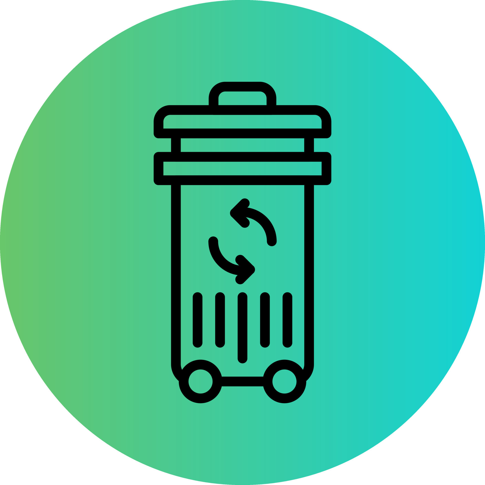 Trash Can Vector Icon Design 23025062 Vector Art at Vecteezy