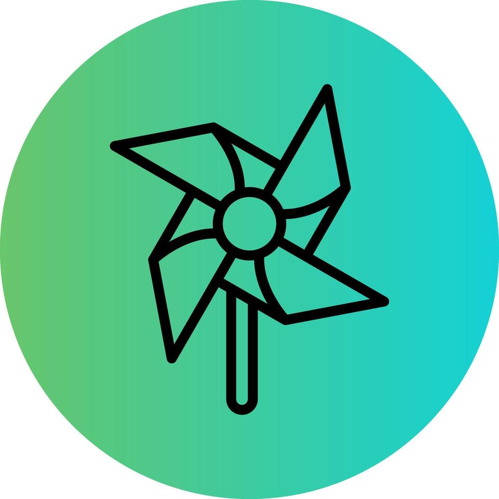 Pnwheel Vector Icon Design