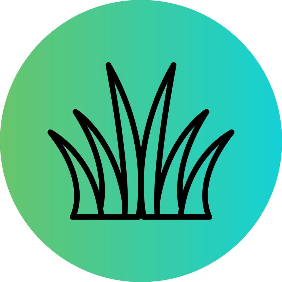 Grass Vector Icon Design
