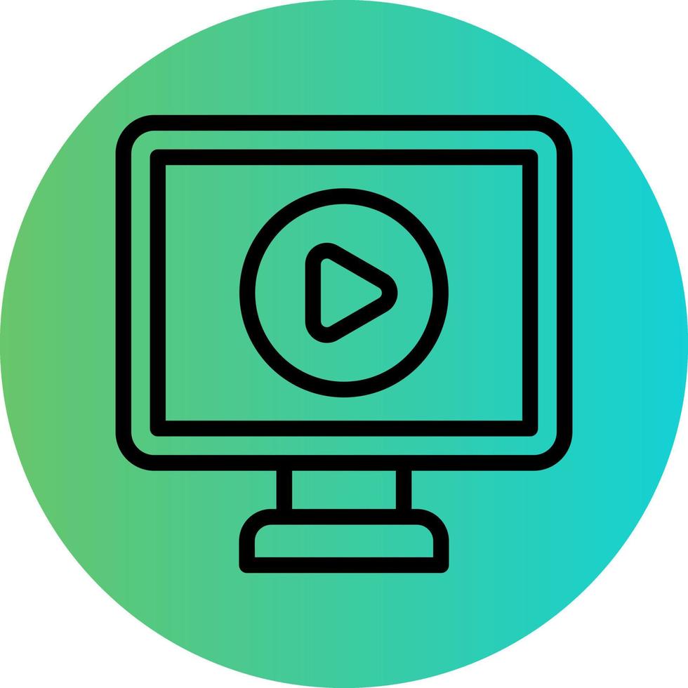 Video Tutorial Vector Icon Design