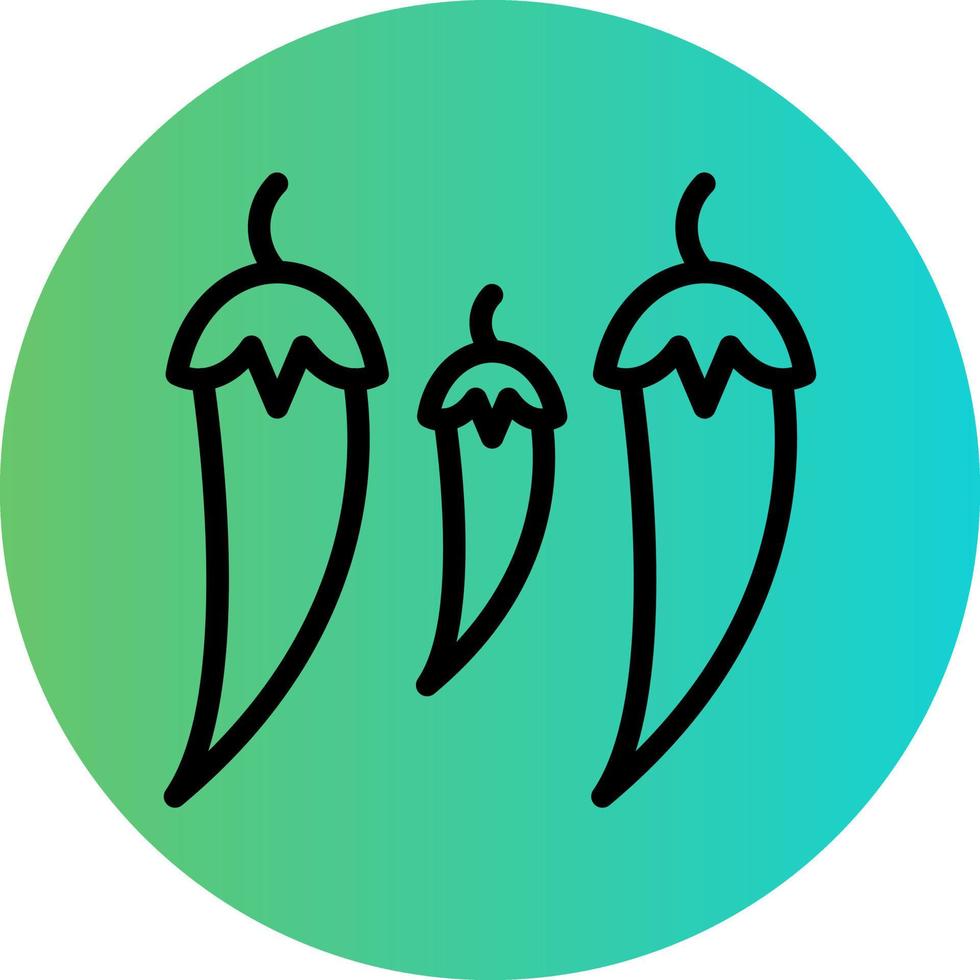 Pepper Vector Icon Design