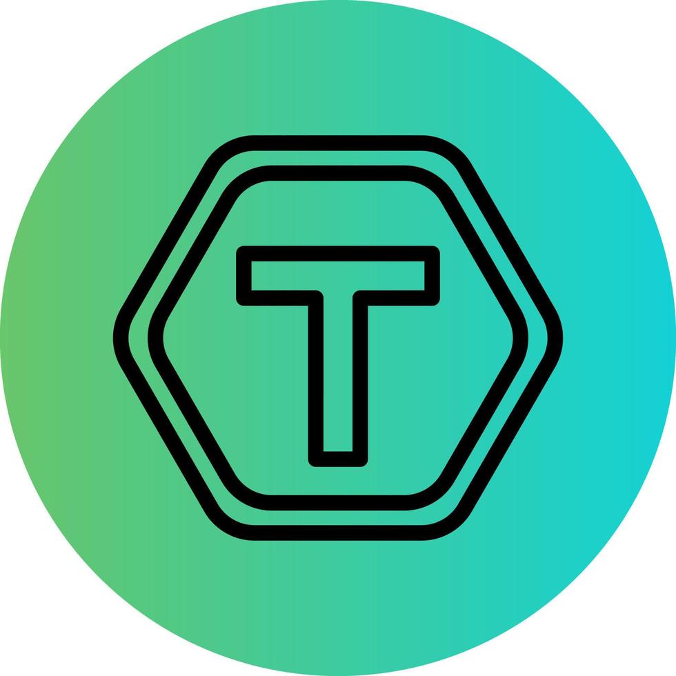 Junction Vector Icon Design