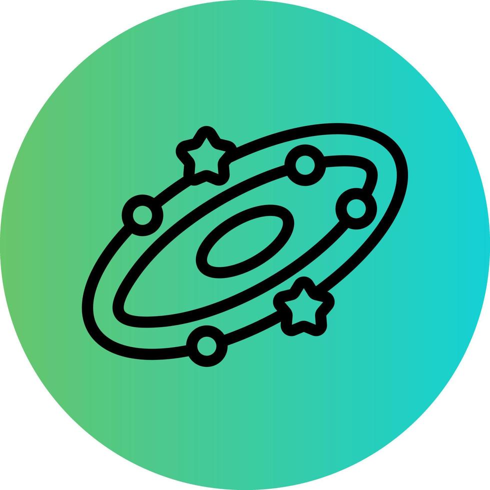 Galaxy Vector Icon Design