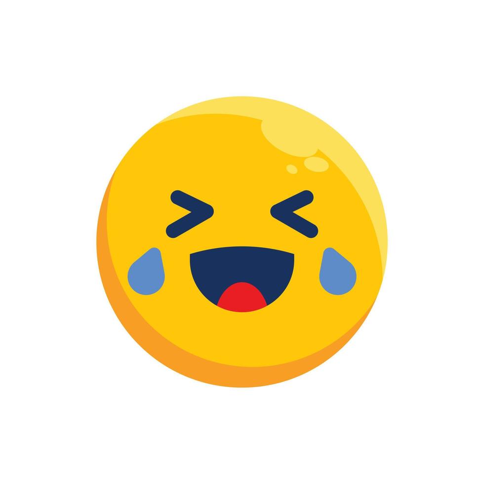 crying emoji emoticon emotion expression smiley vector