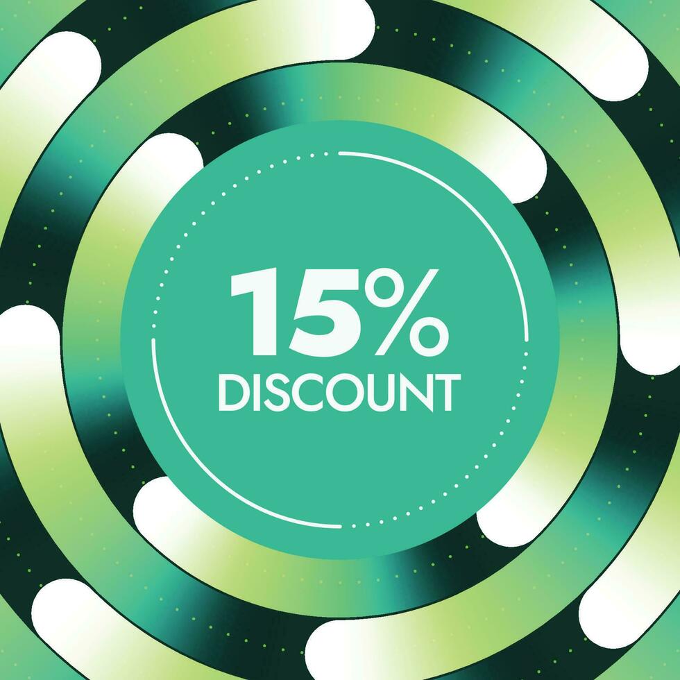 Discount offer banner design template vector