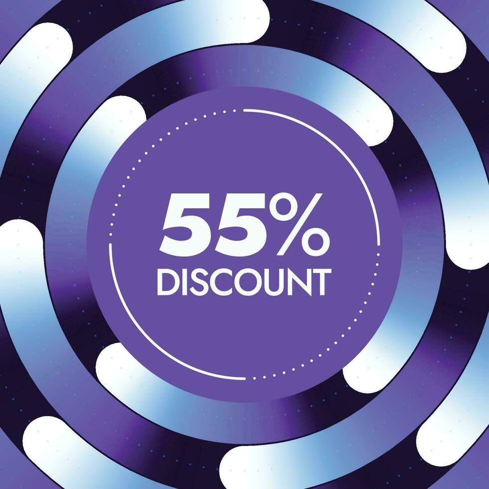 Discount offer banner design template vector