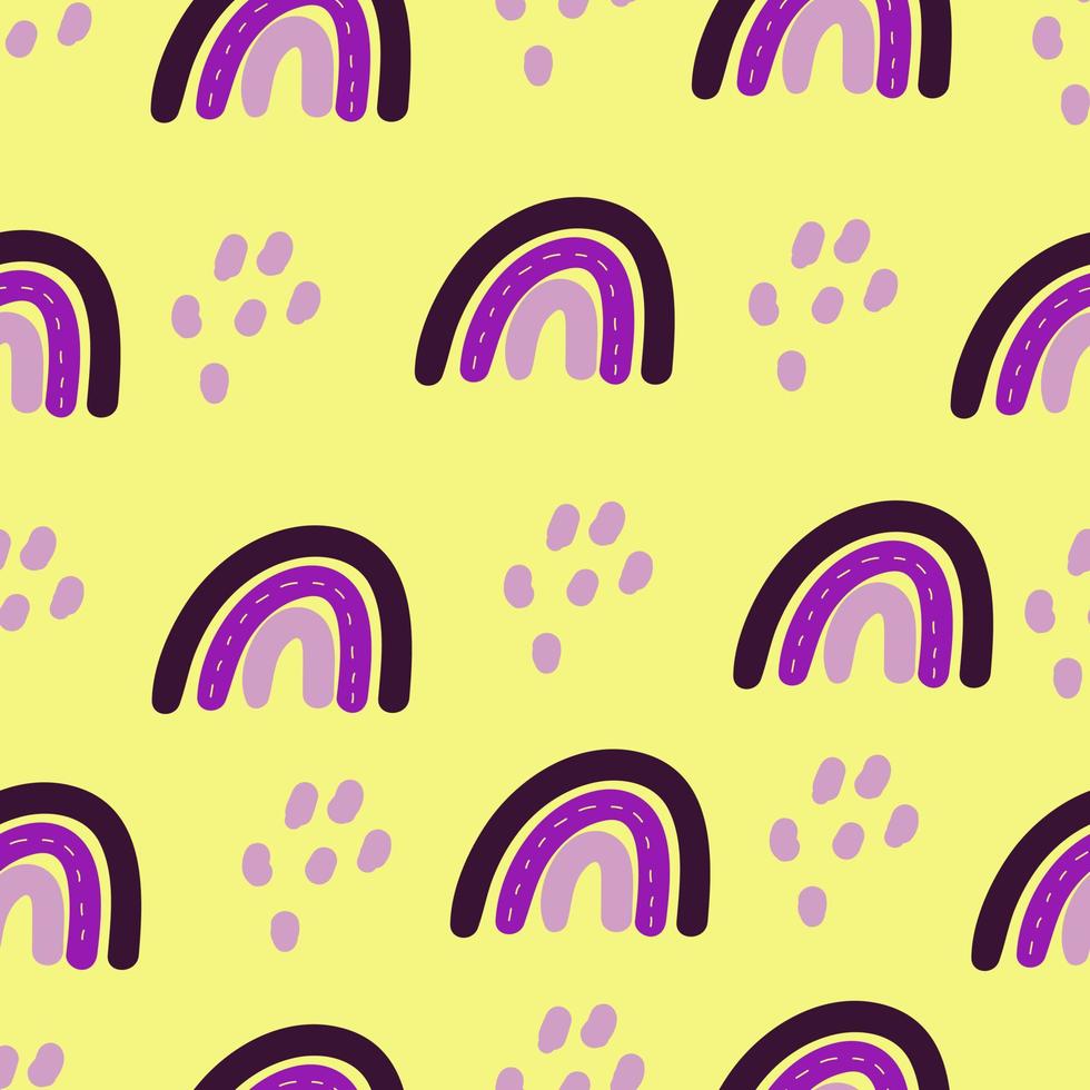 abstract cute children pattern vector