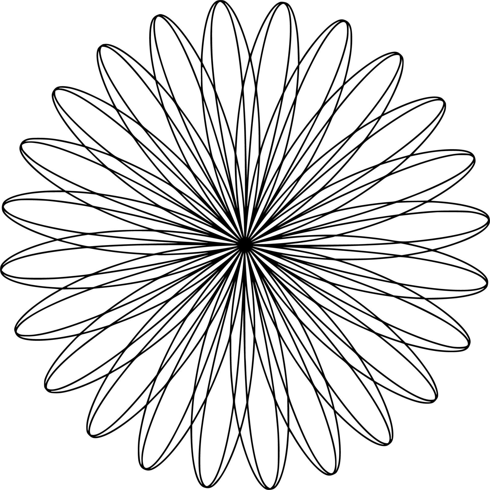 Vector silhouette of Ornament on white background 23026794 Vector Art