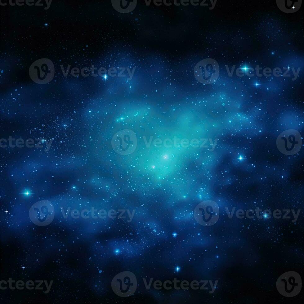 noche cielo con estrellas y nebulosa como fondo azul galaxia antecedentes foto