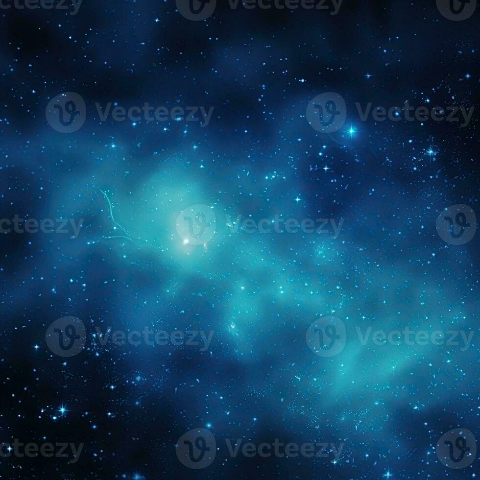 Night sky with stars and nebula as background,blue galaxy background photo