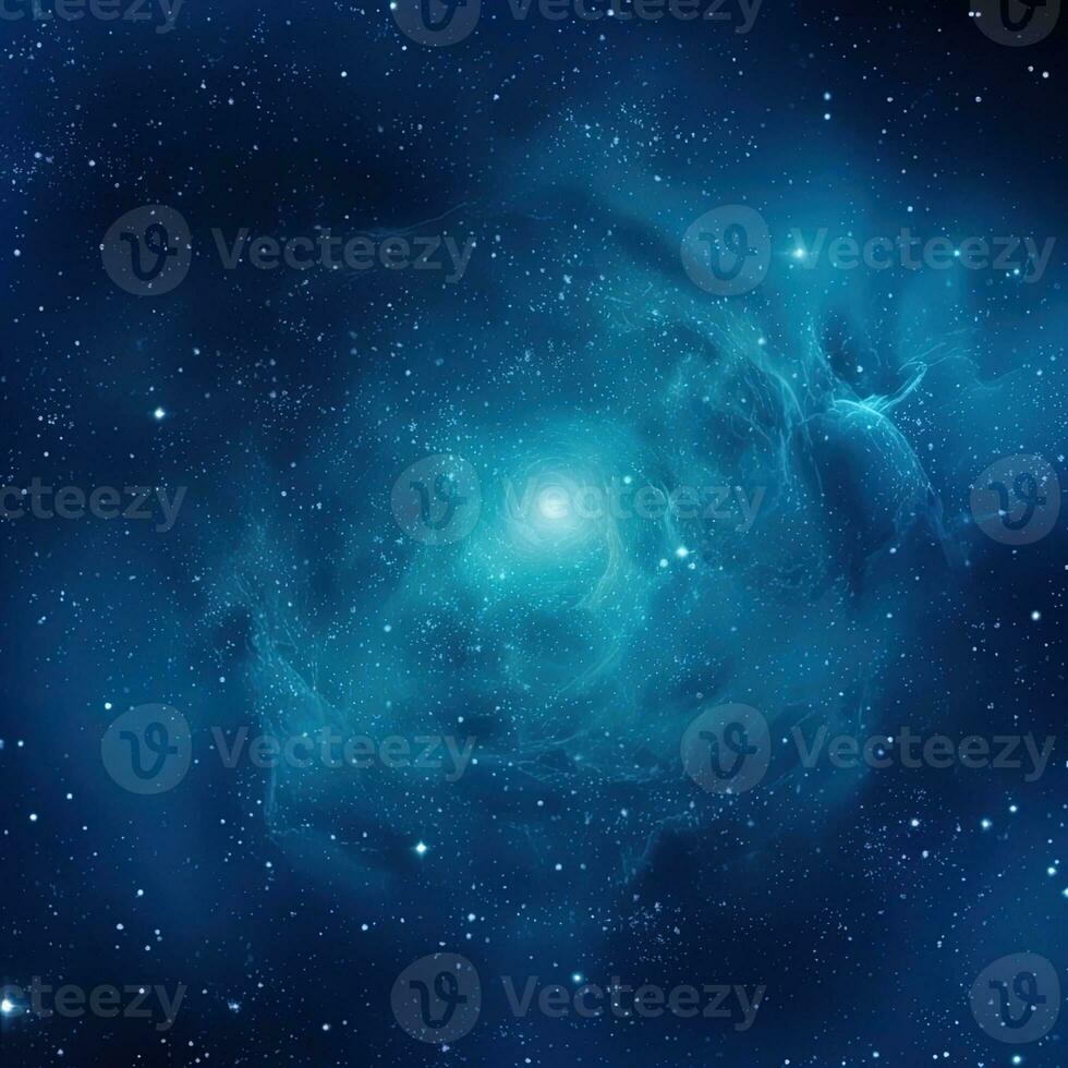 Night sky with stars and nebula as background,blue galaxy background photo