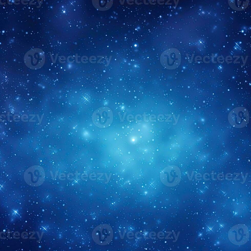 Night sky with stars and nebula as background,blue galaxy background photo