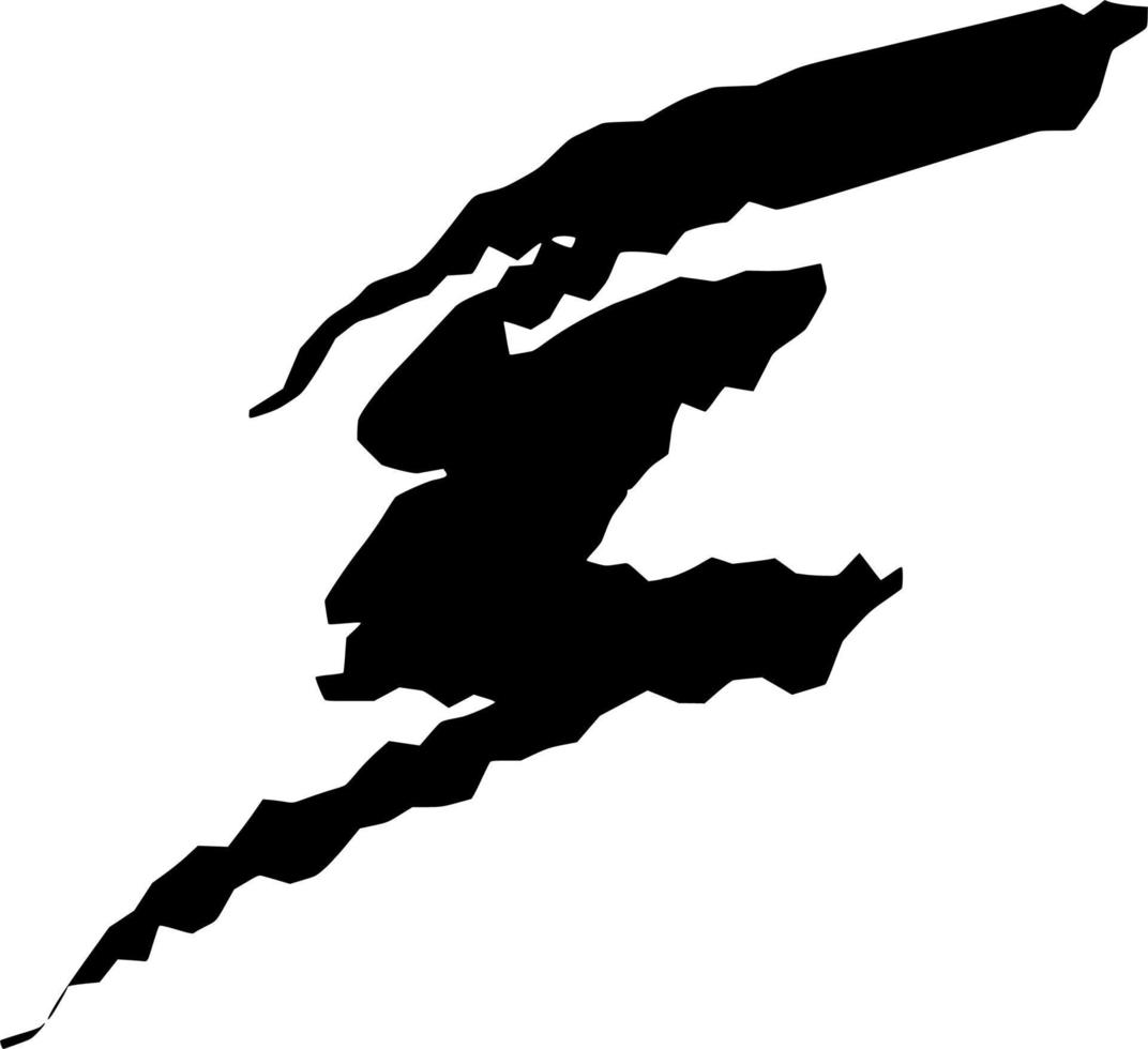 Vector silhouette of paint on white background