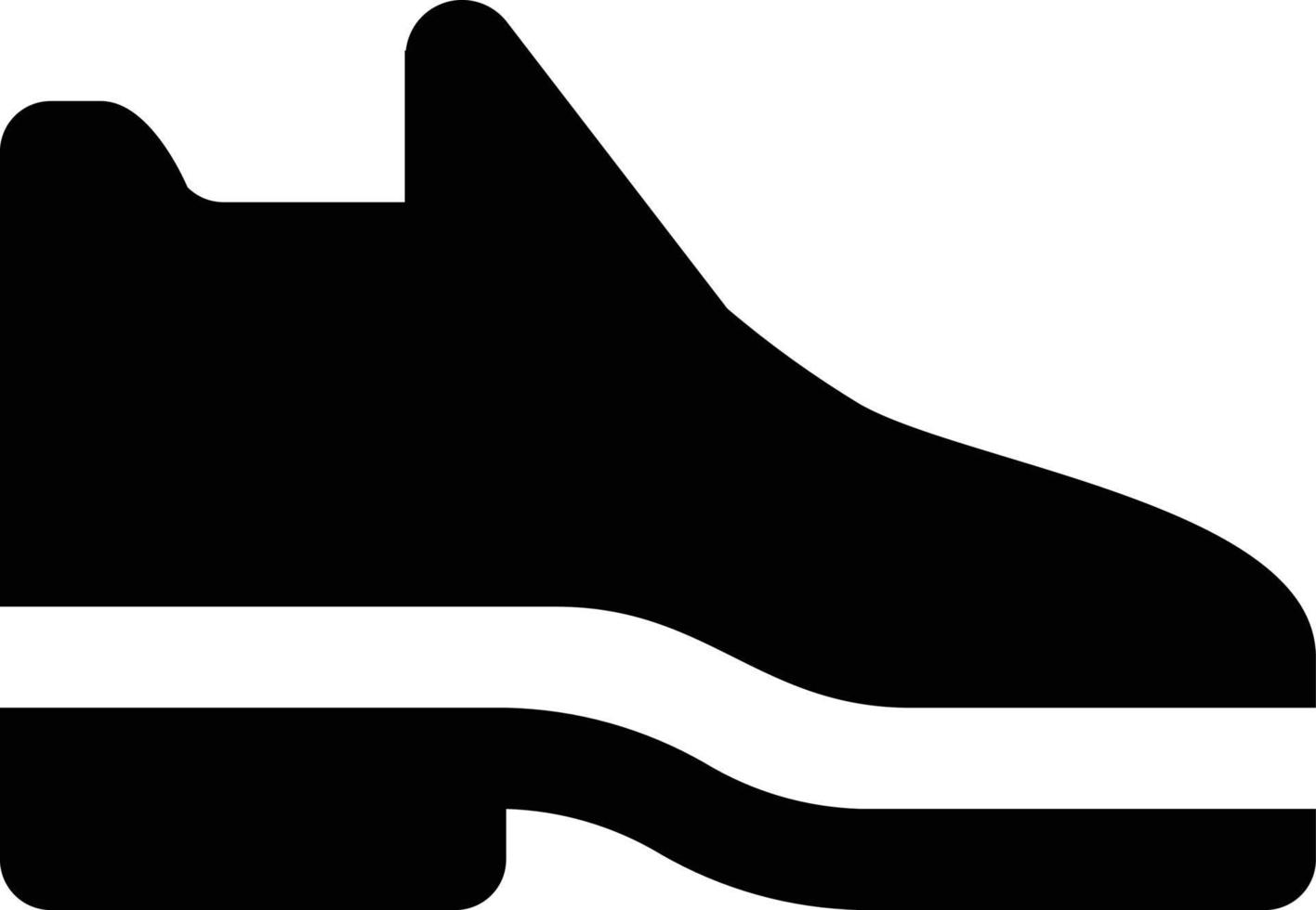 vector de ilustración de zapato