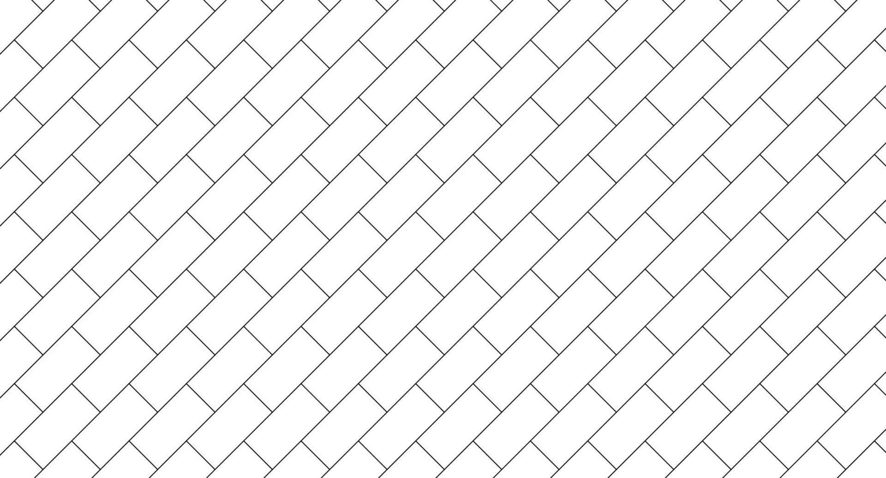 diagonal brick wall seamless pattern vector