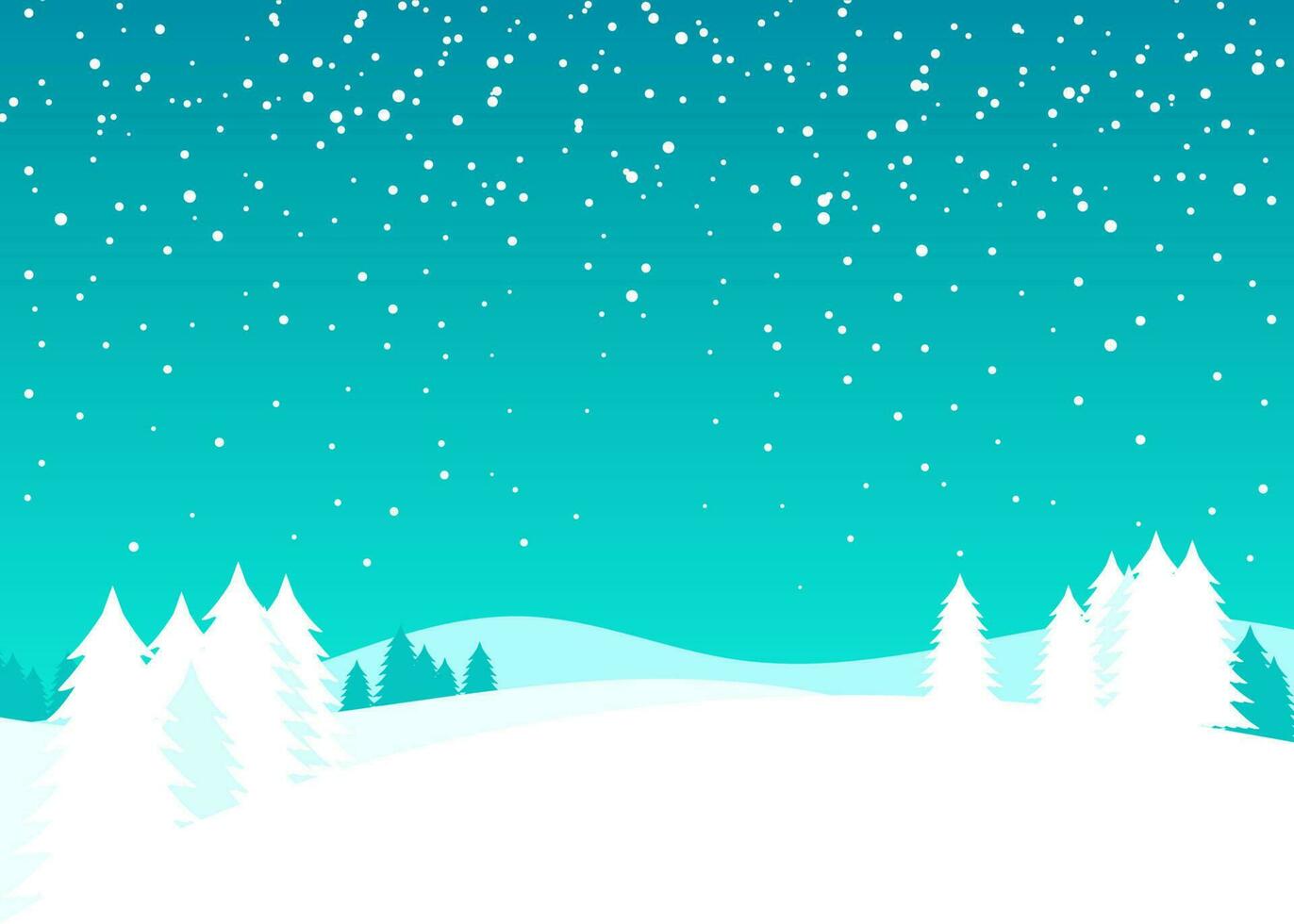 background design with winter theme vector