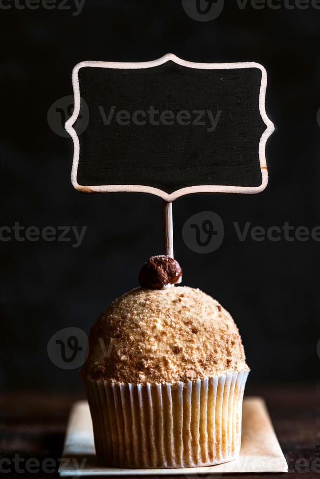 Cookies cupcake and chalkboard photo