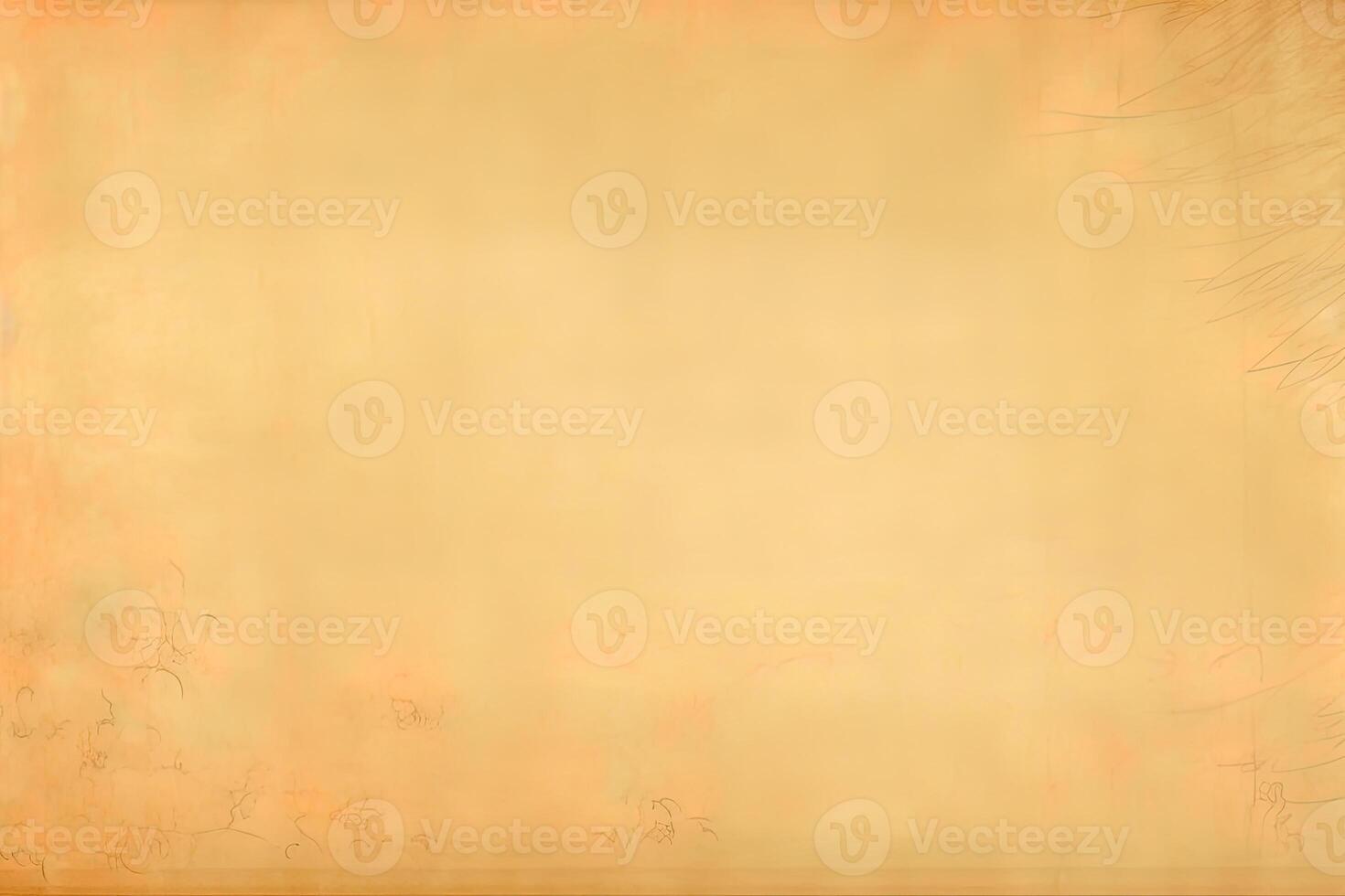 an old paper background in the style of light beige and dark amber. photo