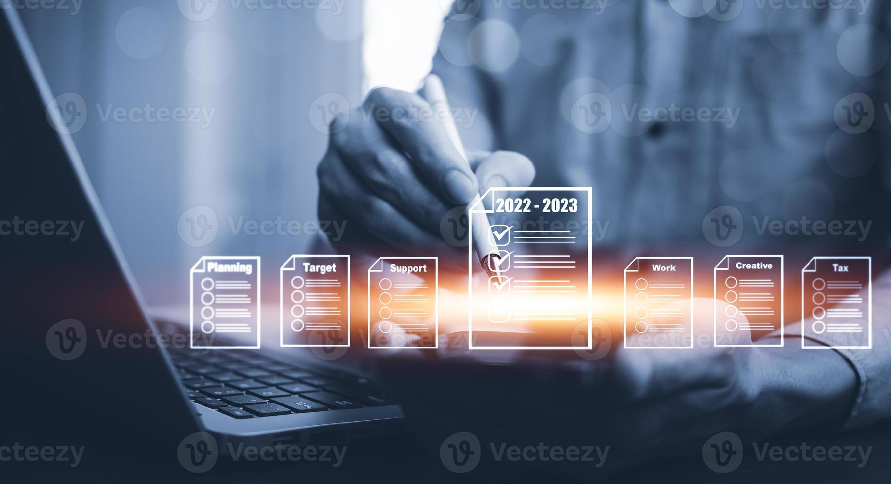 Signing electronic documents on digital documents Online, a businessman with contract Electronic signature, e-signing, digital document management, paperless office, signing business contract concept, photo
